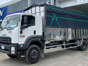 Alternative view of Xe tải Isuzu FVR 900 thùng bạt 8 tấn thùng 9.6m