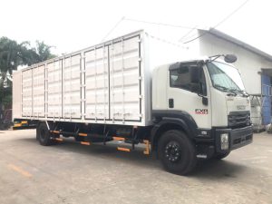 Xe tải Isuzu FVR 900 thùng kín 8 tấn thùng 9.6m