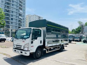 Xe tải Isuzu NPR 400 thùng bạt 3.490 tấn thùng 5.2m