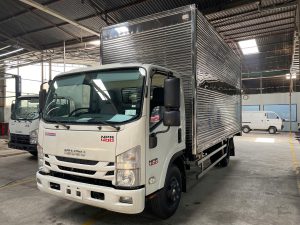 Alternative view of ISUZU NPR400 thùng pallet inox tải 3490kg 27 khối thùng 5.2m