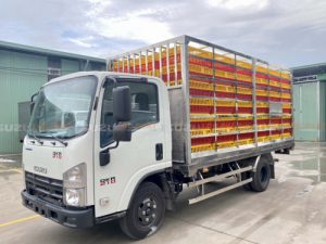 QKR270 chở gia cầm gà vịt xe tải ISUZU 2.4 tấn